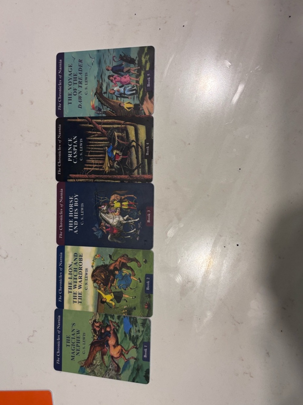 The Chronicles of Narnia 1-5 YOTO card Set - Multicolor